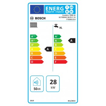 BOSCH Gāzes apkures katls Condens GC7000iW 30/35C, 7736901314