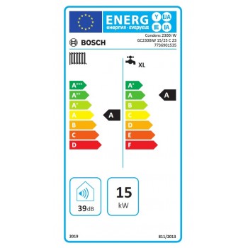 BOSCH Gāzes apkures katls Condens GC2300iW 15/25C, 7736901535