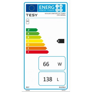 Tesy Modeco Комбинированный водонагреватель 150L L, керам.тен