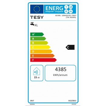 Kombinētais Ūdens sildītājs (Boileris) Tesy Bilight GCV9S 100L labais