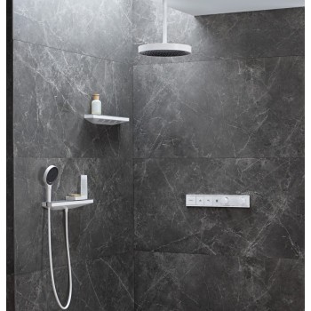 Dušas galva Hansgrohe  Rainfinity Porter 500 L balts matēts 26843700 Balta Matēta