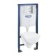 Tualetes poda komplekts Grohe WC+rāmis Solido +poga Skate Cosmopolitan Chrome+vāks Soft Close 39467000