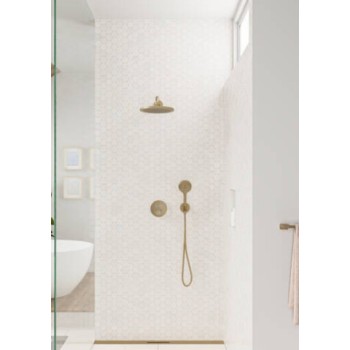 Dušas galva Hansgrohe Croma 280 Air 1jet, brushed bronze