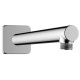 Держатель для душа Hansgrohe Vernis Shape, L=240 мм, настенный, черный матовый