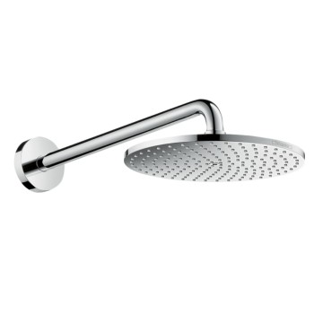 Dušas galva Hansgrohe Raindance S 240 1jet P, ar turētāju no sienas, hroms