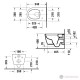 Подвесной унитаз Duravit Soleil by Starck Rimless, 370x540 мм, с крышкой QR/SC, HF, белый