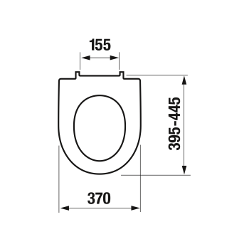 Poda vāks Jika Tigo/Lyra Plus, easy-off, SC, balts