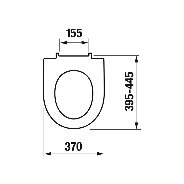 Poda vāks Jika Tigo/Lyra Plus, easy-off, SC, balts