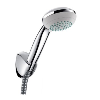 Dušas Klausule Hansgrohe Crometta 85 Vario/Porter'C komplekts: ar turētāju un dušas pievadu 1.60m, hroms