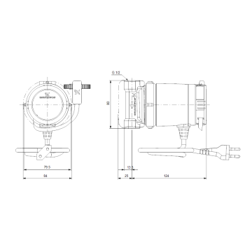 Cirkulācijas sūknis Grundfos UP 20-45 N 150