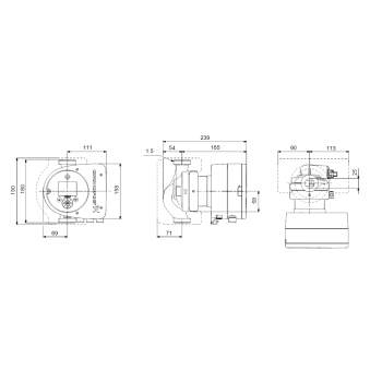 Cirkulācijas sūknis Grundfos MAGNA3 25-100