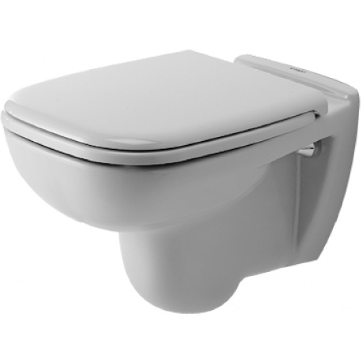 Duravit D-CODE Piekaramais WC ar vāku, 45351900A1