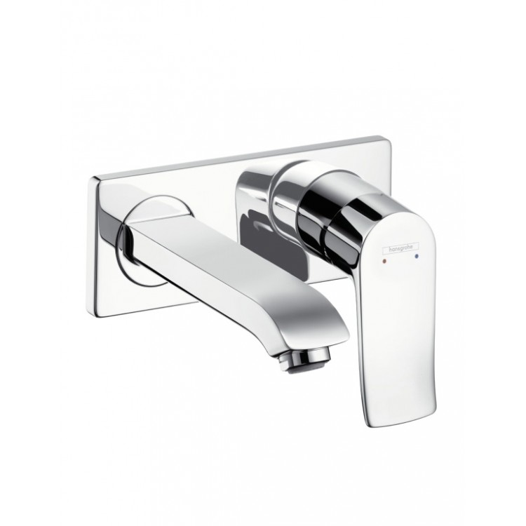 Hansgrohe Metris Iebūvējamais izlietnes j-krāns , hroms 31085000