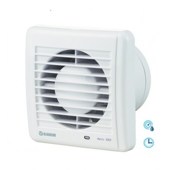 Blauberg Ventilators Aero 100H ar taimeri, mitruma sensors