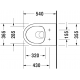 Duravit DuraStyle Basic Rimless Унитаз подвесной с SC крышкой, 45620900A1