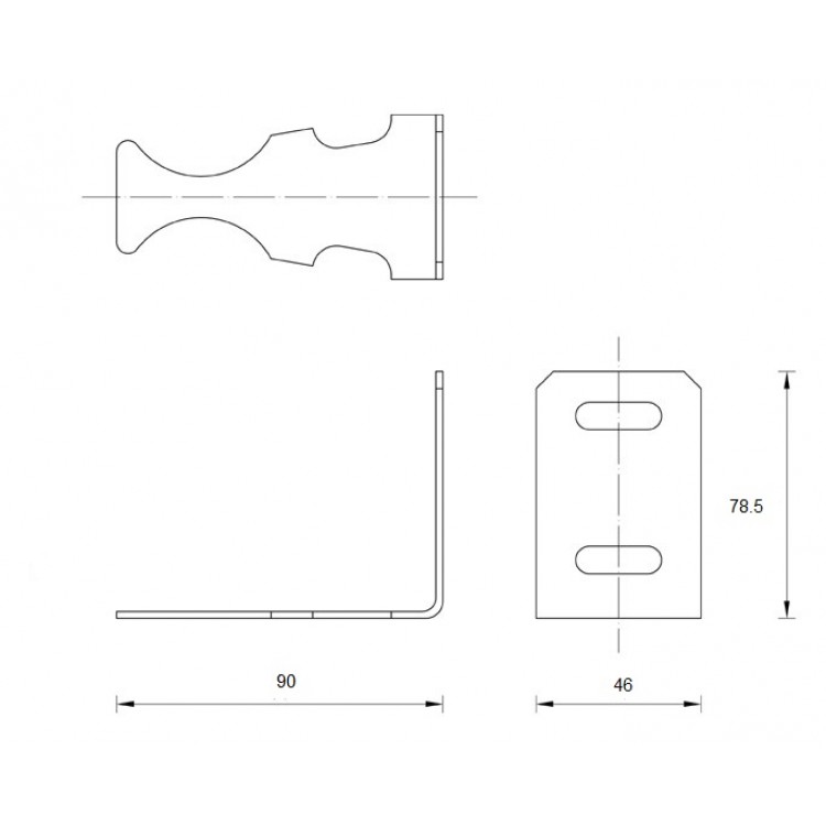 Ferroli radiatoru stiprinājums 1 gab., B-691736