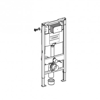 Geberit Montāžas rāmis WC podam Duofix Omega, 111.060.00.1