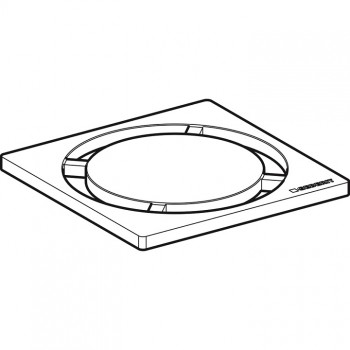 Geberit Дизайнерская решетка Geberit Circle, 154.311.00.1