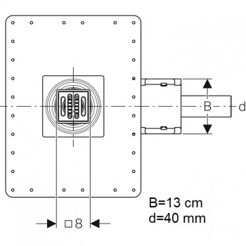 Geberit Трап D40, 154.052.00.1