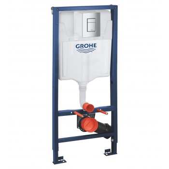 Montāžas rāmis komplekts Grohe, podam 3-1, taustiņš Skate Cosmo hroms 38732000, stiprinājumi, 500x230 mm, h=1130 m