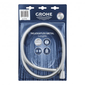 Grohe Relaxaflex Longlife Dušas šļūtene 1.25m, 28142000