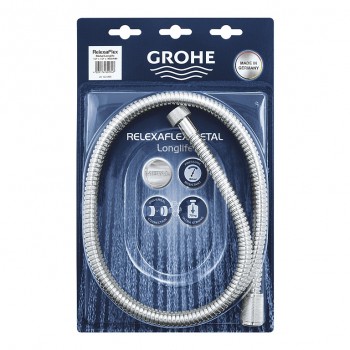 Grohe Relaxaflex Longlife Dušas šļūtene 1.5m, 28143000