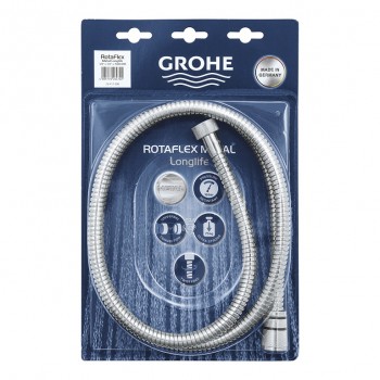 Grohe Rotaflex Longlife Dušas šļūtene 1.5m, 28417000