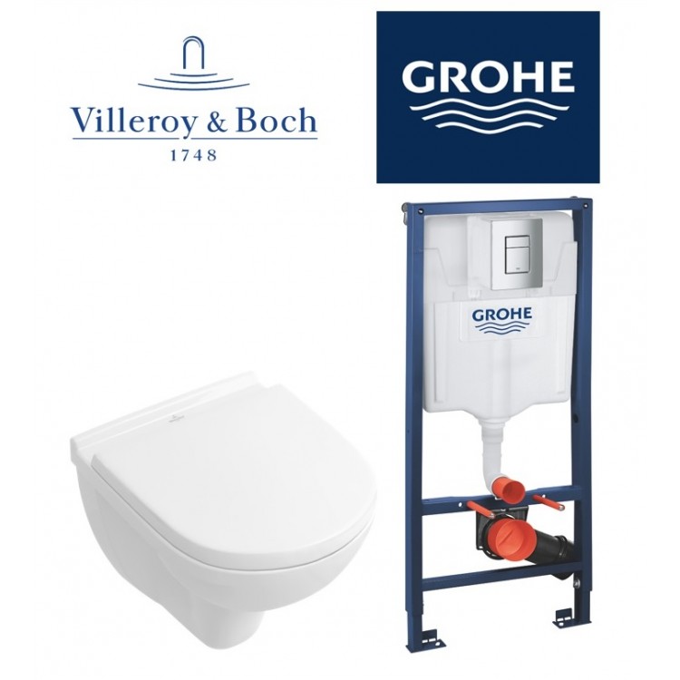 Komplekts VB O.NOVO+Grohe Rapid SL 3in1 38772+5688H