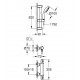 Grohe GROHTHERM 800 Dušas termostats ar dušas kompl. 34565001 (E)