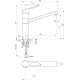 Ideal Standard Ceraflex Смеситель для кухни, BC135AA