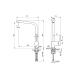 Ideal Standard Ceraflex Смеситель для кухни, BC174BC