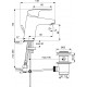 Ideal Standard Ceraflex Смеситель для умывальника, B1707AA