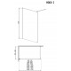 Radaway MODO II Dušas kabīne 800x1000