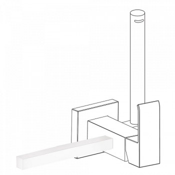 TRES Dvieļu turētājs 180mm, 03412402BM