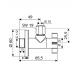 SCHELL 4Wing Stūra ventīlis 1/2 x 3/8(10), hromēts 053930699